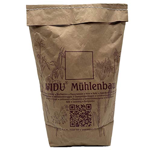 WIDU Bio Champagnerroggen geeignet zum Backen Getreide (2,5 KG (1 x 2,5 KG) Getreidesack) von WIDU