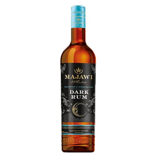 MAJAWI I Dark Rum I Brauner Rum aus Mauritius und Jamaika, vollendet in Wilthen I 38% Vol. I 700 ml von MAJAWI