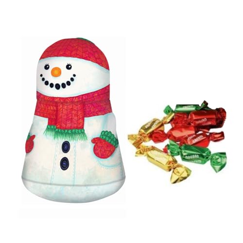 Windel | Metall-Schneemann-Weihnachtsdekorationen, Milchschokolade | Aufklappbare Geschenkdose aus Metall mit Schokoladenpralinen - 97 Gr Windel | Metall-Schneemann-Weihnachtsdekorationen, Milchschokolade | Aufklappbare Geschenkdose aus Metall mit Schokoladenpralinen - 97 Gr von WINDEL