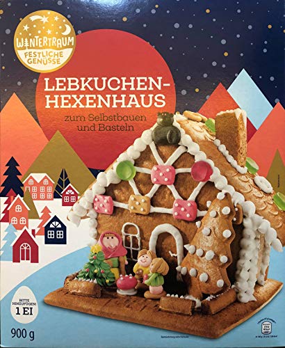 Lebkuchen Hexenhaus 700g Wintertraum Festliche Genüsse ginger bread house Lebkuchen Hexenhaus 700g Wintertraum Festliche Genüsse ginger bread house von WINTERTRAUM