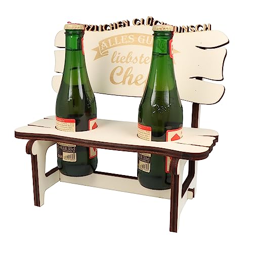 XXL Echtholz Bierbank mit Gravur Liebster Chef|Holzbank für 2 Bierflaschen|Hochzeitsgeschenk für Brautpaar|Geschenke Paare|Geschenk für Pärchen|Geburtstag|Jubiläum|Proseccobank XXL Echtholz Bierbank mit Gravur Liebster Chef|Holzbank für 2 Bierflaschen|Hochzeitsgeschenk für Brautpaar|Geschenke Paare|Geschenk für Pärchen|Geburtstag|Jubiläum|Proseccobank von WORTGEFECHTE