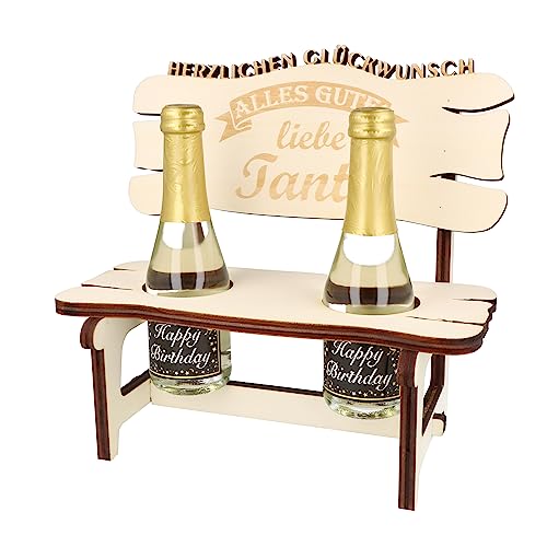 XXL Echtholz Proseccobank mit Gravur Liebste Tante|Holzbank mit 2 Proseccoflaschen|Hochzeitsgeschenk für Brautpaar|Trinkspruch |Geschenke Paare|Geschenk für Pärchen|Geburtstag|Jubiläum Proseccobank XXL Echtholz Proseccobank mit Gravur Liebste Tante|Holzbank mit 2 Proseccoflaschen|Hochzeitsgeschenk für Brautpaar|Trinkspruch |Geschenke Paare|Geschenk für Pärchen|Geburtstag|Jubiläum Proseccobank von WORTGEFECHTE