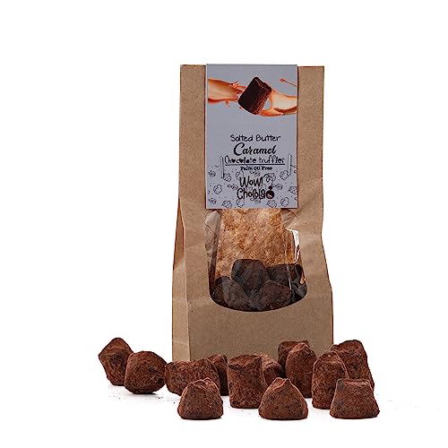 WOW Chocolao! - Französische Kakao-Schokoladen-Trüffel - 130g (Gesalzener Karamell) von WOW Chocolao!