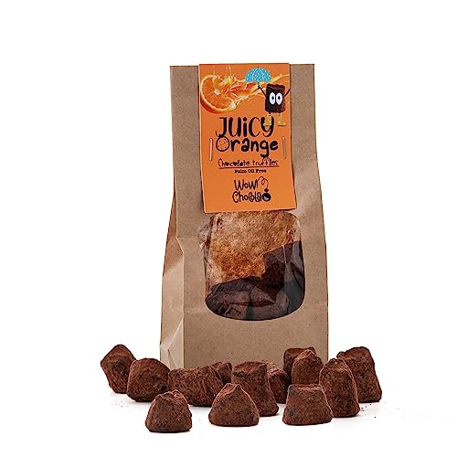 WOW Chocolao! - Französische Kakao-Schokoladen-Trüffel - 130g (Juicy Orange) von WOW Chocolao!