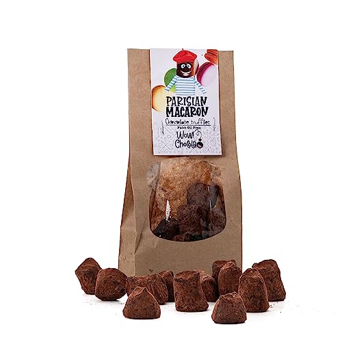 WOW Chocolao! - Französische Kakao-Schokoladen-Trüffel - 130g (Macaron) von WOW Chocolao!