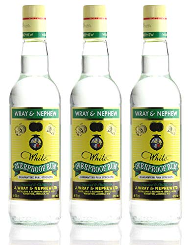 WRAY & NEPHEW'S Overproof White Rum SET 3 x 700ml von Wray & Nephew