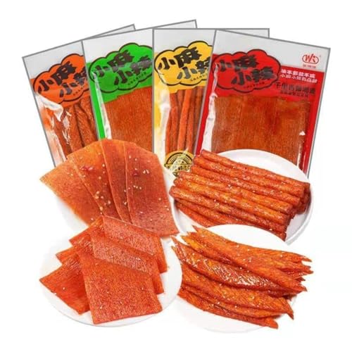158 G/Beutel *4 Packungen Mit Würzigen Streifen, Snacks Für Zwischendurch, Chinesische Spezialitäten, Handgemachte Würzige Streifen, Verzehrfertige Snacks, Lebensmittel Zur Hungerlinderung 158 G/Beutel *4 Packungen Mit Würzigen Streifen, Snacks Für Zwischendurch, Chinesische Spezialitäten, Handgemachte Würzige Streifen, Verzehrfertige Snacks, Lebensmittel Zur Hungerlinderung von WSYLS