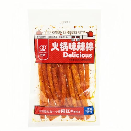 Handgemachte Würzige Streifen Gluten Würzige Scheiben Großhandel Würzige Nostalgische Snacks Würziges Fleisch Würzige Streifen 102g * 2 von WSYLS