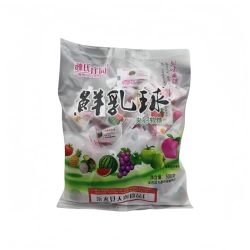 Knusprige Milchbällchen, Sandwich, Toffee, Fruchtbonbons,Weingummi gemischte Aromen, 500 g Knusprige Milchbällchen, Sandwich, Toffee, Fruchtbonbons,Weingummi gemischte Aromen, 500 g von WSYLS
