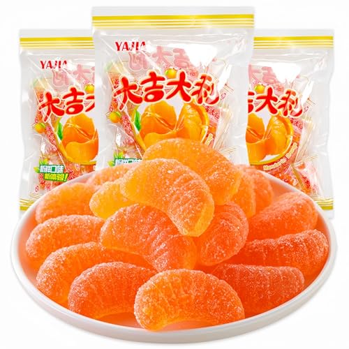 WSYLS | Chinesische asiatische Desserts | Orangengeschmack | Großpackungen | Wachsbonbons | Essbare Kristalle | Fruchtbonbons 468g WSYLS | Chinesische asiatische Desserts | Orangengeschmack | Großpackungen | Wachsbonbons | Essbare Kristalle | Fruchtbonbons 468g von WSYLS