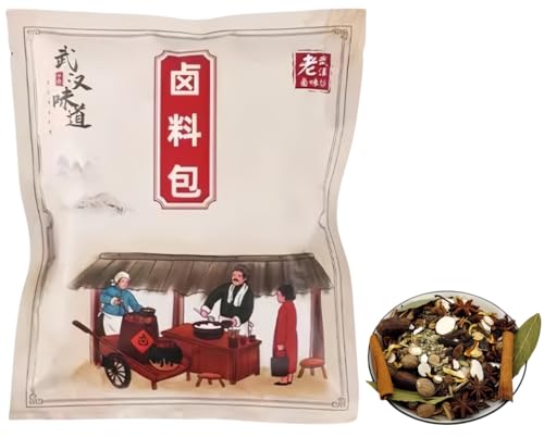 WSYLS Chinesisches Fünf-Gewürze-Pulver (Wuhan-Rezept) - 120G/Packung Natürliche Würzmischung, Natürliche Gewürze, Geeignet Für Fleisch, Eier Und Gemüse - Klassische Eintopfmarinade von WSYLS