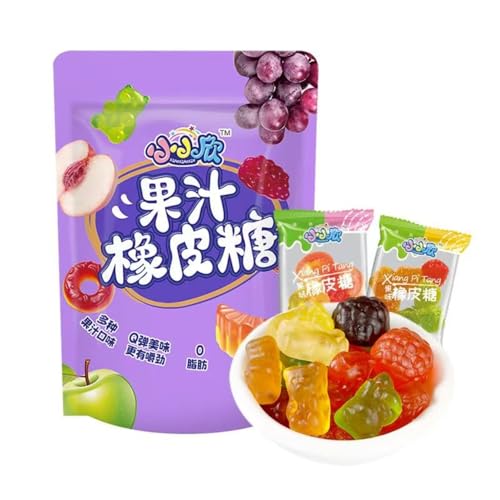 WSYLS -Kinder-Sauer-Gummibärchen bunte Fruchtgummis mit Füllung - Fruchtig-sauerer Geschmack, Party-Süßigkeiten,chinesische süßigkeiten,Fruchtgeschmack,250 g/Beutel WSYLS -Kinder-Sauer-Gummibärchen bunte Fruchtgummis mit Füllung - Fruchtig-sauerer Geschmack, Party-Süßigkeiten,chinesische süßigkeiten,Fruchtgeschmack,250 g/Beutel von WSYLS
