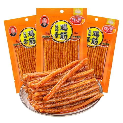 WSYLS -LaTao – Original Chinese Street Snack! Spicy, Chewy & Addictive! Der legendäre China-Snack! Knusprig, scharf & voller Aroma! von WSYLS