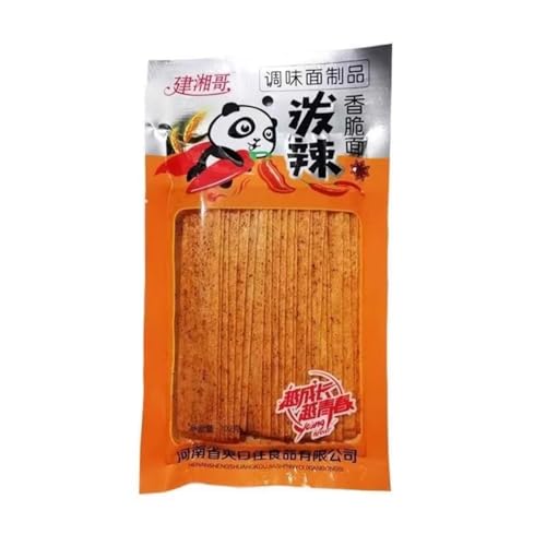 WSYLS-Latiao Scharfe Chinesische Snacks - Köstliche Würzige Streifen, Würzige Glutenstreifen, Würzige Weizensnacks 102 G/Packung Latio von WSYLS