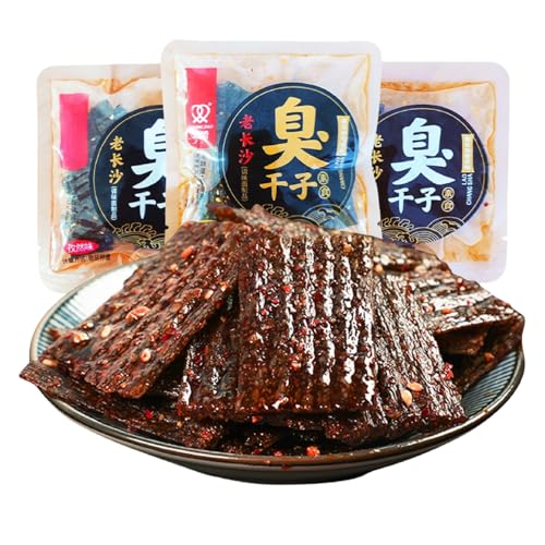 WSYLS Original chinesische Gewürzstreifen, 35 g/Beutel, 3 Packungen – Scharfe Gewürzstreifen, Weizenprotein, Geeignet für Partys, Büros und Reisen WSYLS Original chinesische Gewürzstreifen, 35 g/Beutel, 3 Packungen – Scharfe Gewürzstreifen, Weizenprotein, Geeignet für Partys, Büros und Reisen von WSYLS