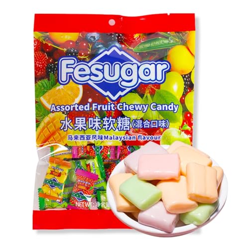 WSYLS - Party-Süßigkeiten，chinesische süßigkeiten，Fruchtgeschmack, Hochzeitsbonbons, 100g/Packung,eiche Fruchtgummis - Kinderfest-Süßigkeiten von WSYLS