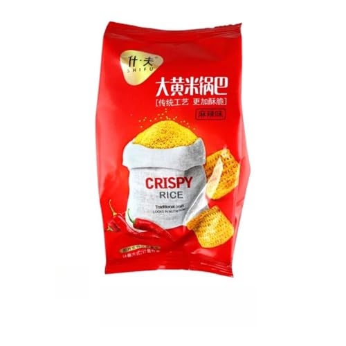WSYLS Rhabarber-Reiscracker Barbecue Würzige Büro-Drama-Snacks Snacks, Die Ihren Heißhunger Stillen 42 G/Packung (Scharf) von WSYLS