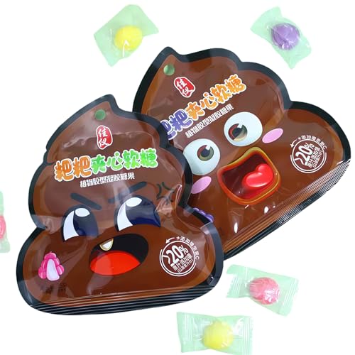 WSYLS-Spaßige WC-Gummis Mit Vitamin C-Füllung – Fruchtige Explosion (25g*2 Packungen) – Vegane Süßigkeiten Für Kinderpartys von WSYLS