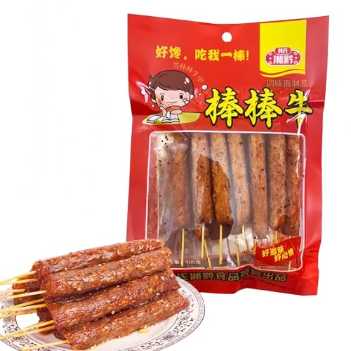 WSYLS-Spicy Strips Snacks 100g Frische Snacks Chinesische Snacks Frische Snacks Kleine Portionen Einzeln Verpackt chinesische snacks latio von WSYLS