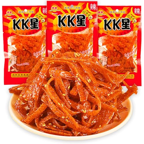 WSYLS-Spicy & Chewy! 18g/3 PackungenOriginal Chinese La Tiao – Authentischer scharfer Snack latao! von WSYLS