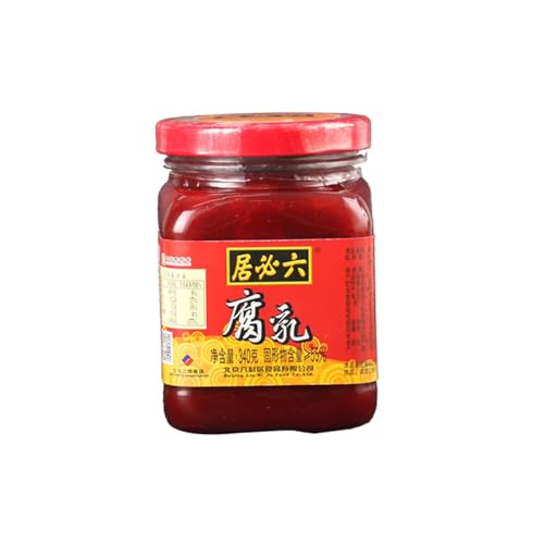 WSYLS WSYLS RotFermentierter Tofu 340g Flasche Roters Hot Pot Pfannengericht Geschmortes Fleisch Gewürz Quadratischer Fermentierter von WSYLS