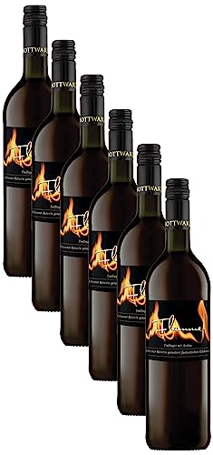 Württemberger Wein Bottwartaler Flamme Rotwein QW Glühwein (6 x 0.75 l) von WZG