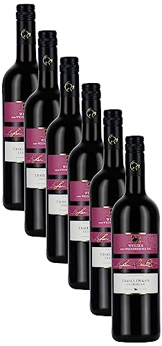 Württemberger Wein Winzer vom Weinsberger Tal Trollinger QW feinherb (6 x 0.75 l) von WZG