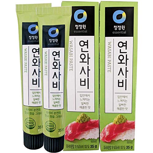Daesang Essential Wasabi-Paste, Tube 35 g, 2 Stück Daesang Essential Wasabi-Paste, Tube 35 g, 2 Stück von WaNaHong