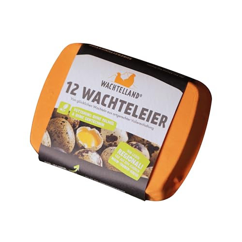 Wachteleier, 12 Stück, artgerechte Haltung, cholesterinarm, vitaminreich, gentechnikfrei Wachteleier, 12 Stück, artgerechte Haltung, cholesterinarm, vitaminreich, gentechnikfrei von Wachtelland Michael Volk