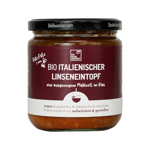 Italienischer Linseneintopf Bio, 380ml von bleibwacker. von Wacker
