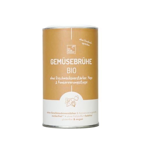 Wacker Gemüsebrühe Bio, 300g. Glutenfrei, laktosefrei & vegan. Ohne Zuckerzusatz, Hefe & Geschmacksverstärker. von Wacker