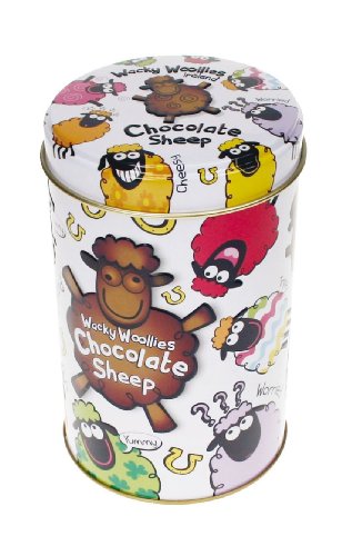 Wacky Woollies Schafe aus Milchschokolade Geschenkdose Wacky Woollies Schafe aus Milchschokolade Geschenkdose von Wacky Woollies