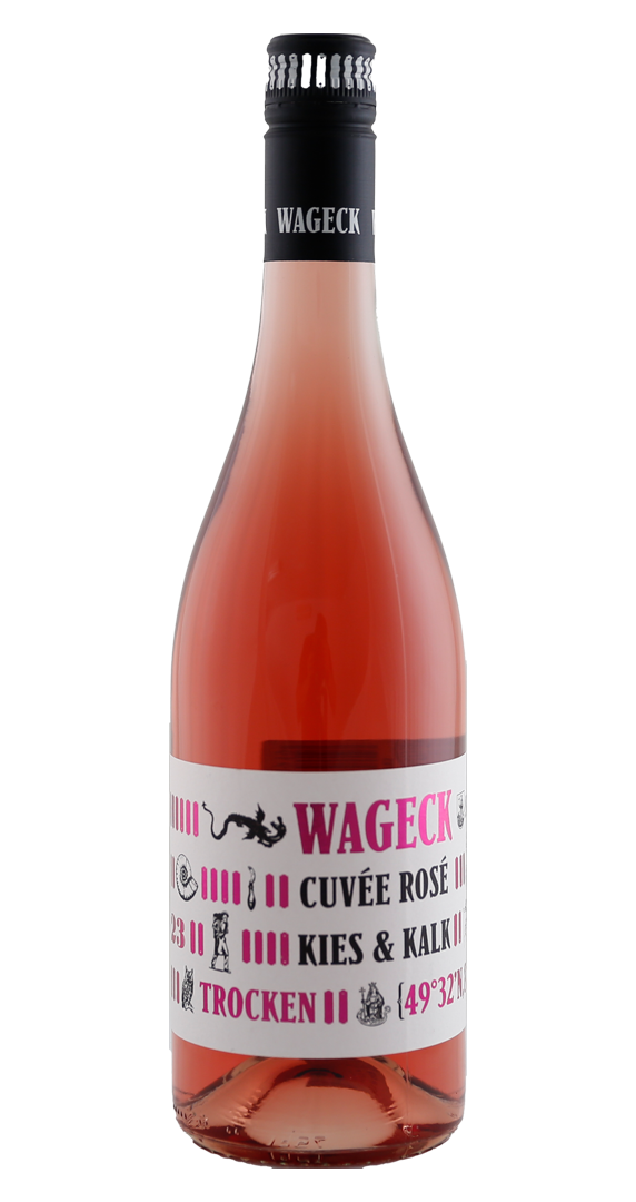 Wageck Cuvée Rosé Kies und Kalk 2024 von Wageck Pfaffmann