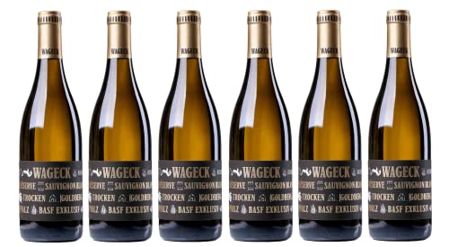 6x 0,75l - Wageck - Fumé Réserve - Sauvignon Blanc - Qualitätswein Pfalz - Deutschland - Weißwein trocken von Wageck