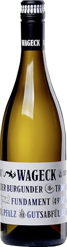 Wageck Weisser Burgunder Fundament – Weißwein trocken aus der Pfalz (1 x 0.75 l) von Wageck