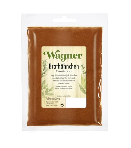 Wagner Gewürze Brathähnchen-Gewürzsalz (1 x 250 g) von Wagner Gewürze