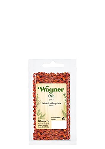 Wagner Gewürze Chillies ganz, 10er Pack (10 x 15 g) von Wagner Gewürze