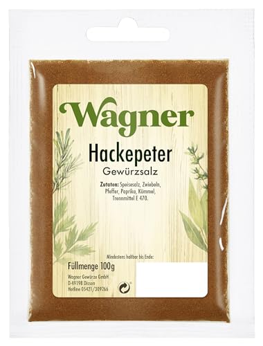 Wagner Gewürze Hackepeter Gewürzsalz, 100 g Wagner Gewürze Hackepeter Gewürzsalz, 100 g von Wagner Gewürze