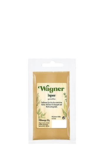 Wagner Gewürze Ingwer gemahlen, 5er Pack (5 x 30 g) von Wagner Gewürze