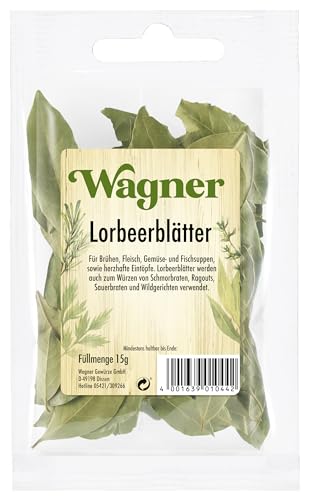 Wagner Gewürze Lorbeerblätter (1 x 15 g) von Wagner Gewürze