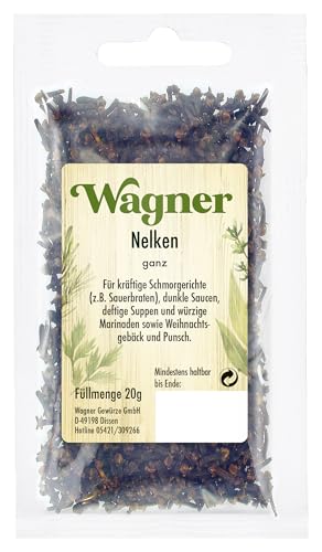 Wagner Gewürze - Nelken ganz, ungemahlen | 20 g im Beutel Wagner Gewürze - Nelken ganz, ungemahlen | 20 g im Beutel von Wagner Gewürze