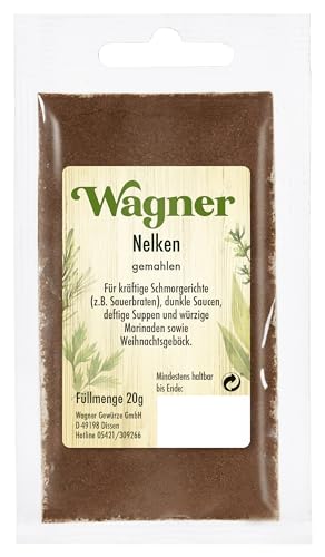 Wagner Gewürze Nelken gemahlen (1 x 20 g) von Wagner Gewürze