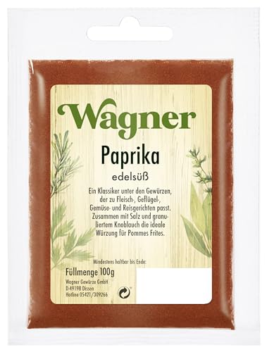 Wagner Gewürze Paprika edelsüß, 100 g Wagner Gewürze Paprika edelsüß, 100 g von Wagner Gewürze