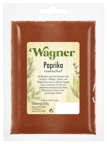 Wagner Gewürze Paprika rosenscharf (1 x 250 g) von Wagner Gewürze