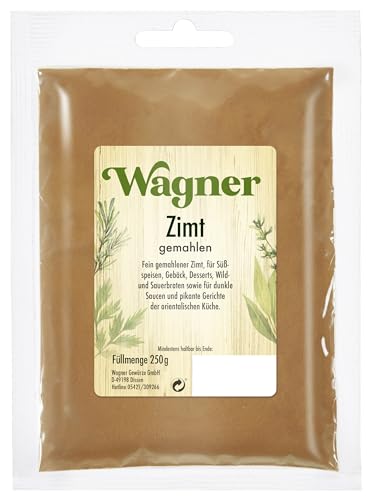 Wagner Gewürze Zimt gemahlen (1 x 250 g) von Wagner Gewürze