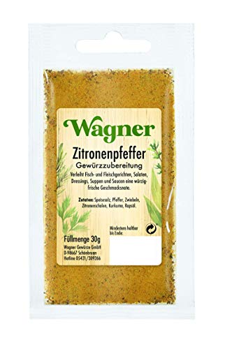 Wagner Gewürze Zitronenpfeffer Gewürzzubereitung, 30 g von Wagner Gewürze
