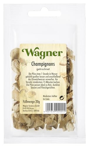 Wagner Green Forest getrocknete Champignons im 1er Pack (1 x 20 g) von Wagner Gewürze
