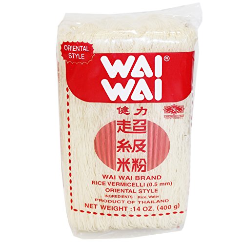 30x400g Wai Wai Reisnudeln Oriental Style dünne Rice Vermicelli von Wai Wai