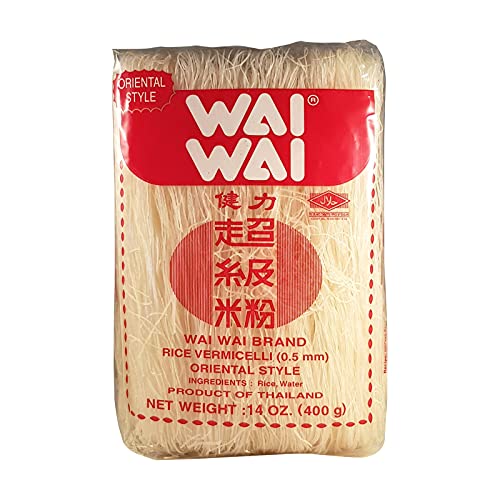 Reisnudeln WAI WAI Rice Vermicelli 400g Reis-nudeln von Wai Wai