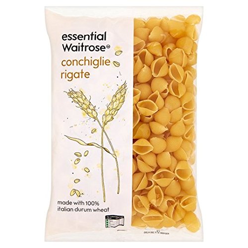 Essential Waitrose Conchiglie Rigate 500g von Waitrose Essentials